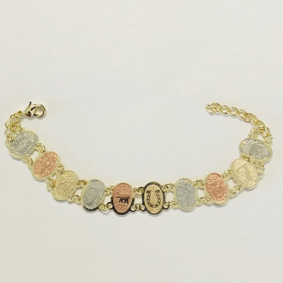 Gold Plated Lucky Charms Bracelet - Picture 3 of 5